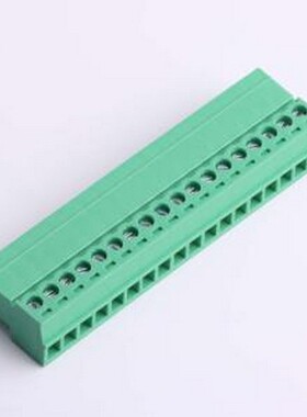 MX15EDGRK-3.81-18P-GN01-Cu-Y-A 插拔式接线端子 1x18P 3.81mm