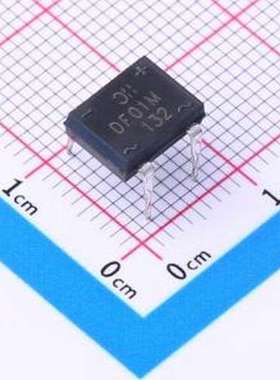 DF01M 整流桥 电压:100V 电流:1A DFM