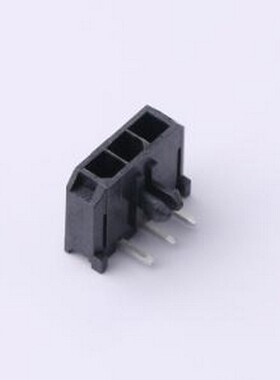 436500301 线对板针座 1x3P 间距:3mm 弯插 系列:Micro-Fit(MX 3.