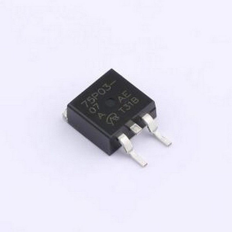 SUB75P03-07-E3-VB 场效应管(MOSFET) 1个P沟道 耐压:30V TO-263