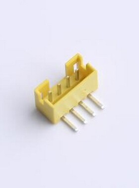 XY-PH2.0-4A21-YT 线对板针座 PH 2.0mm 1x4P 弯插 黄色 弯插,P=2