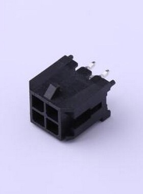 X3025WV-2x02-46SN 线对板针座 2x2P 间距:3mm 直插 插件,P=3mm