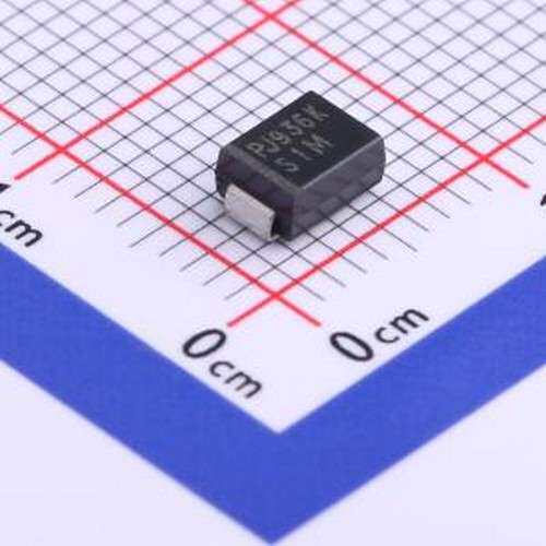 S1M_R1_00001 通用二极管 电压:1kV 电流:1A SMB(DO-214AA)