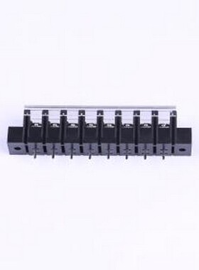 KF28CM-7.62-8P 栅栏式接线端子 7.62mm 1x8P 每排P数:8 排数:1