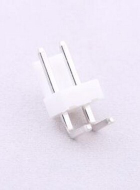 A3961WR-02P 线对板针座 间距:3.96mm 1x2P 白色 弯插,P=3.96mm