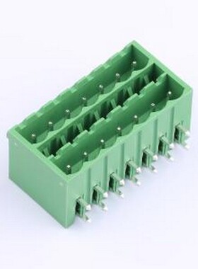 JL2EDGKRCH-50807G01 插拔式接线端子 2x7P 5.08mm 插件,P=5.08mm