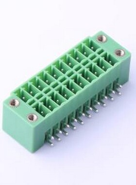 KF2EDGKRM-3.5-2*10P 插拔式接线端子 螺丝固定 2x10P 3.5mm 排数