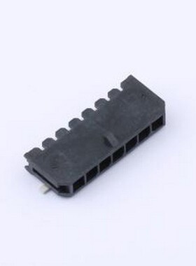 HC-MX3.0-7AWT-05 线对板针座 1x7P 间距:3mm 卧贴 黑色 SMD,P=3m
