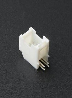 KH-A2015-2X02AW 线对板针座 间距:2mm 2x2P 白色 插件,P=2mm