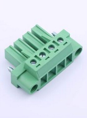 JL5EDGKM-76204G01 插拔式接线端子 螺丝固定 1x4P 7.62mm 排数:1
