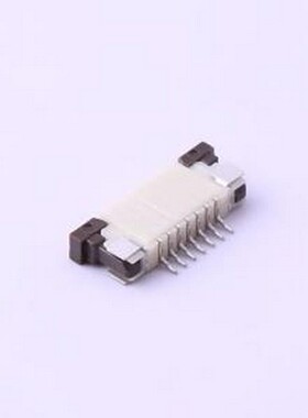 X10B25U07T FFC/FPC连接器 间距:1mm P数:7P 抽屉式 上接 SMD,P=1