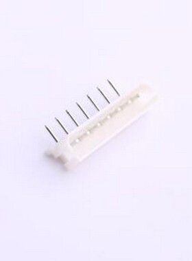 HX25015-7WA 线对板针座 1x7P 间距:2.5mm 弯插 白色 弯插,P=2.5m
