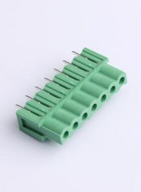 DB2EB-5.08-7P-GN 插拔式接线端子 5.08mm 绿色 插件,P=5.08mm