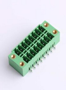 JL15EDGKNRM-35016G01 插拔式接线端子 螺丝固定 3.5mm 插件,P=3.