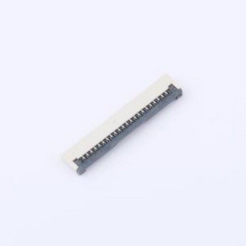 ZX-1.0FPC-2H-QFX22P FFC/FPC连接器 间距:1mm P数:22P 翻盖式 下