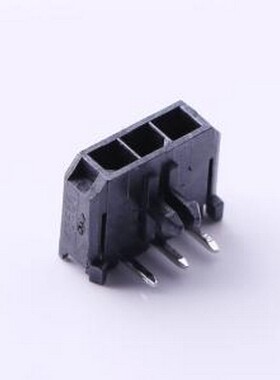 436500300 线对板针座 1x3P 间距:3mm 弯插 系列:Micro-Fit(MX 3.