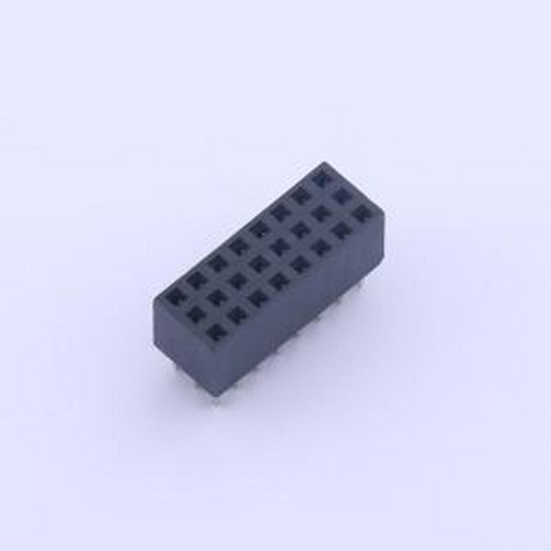 FFH20006-T24S1004K6K 排母 间距:2mm 3x8P 直插 插件,P=2mm