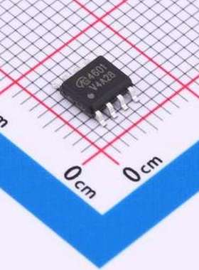 AO4601-VB 场效应管(MOSFET) 1个N沟道+1个P沟道 耐压:30V 电流:8