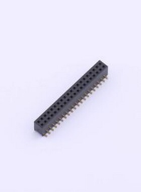 X1321FVS-2x20-C43D48 排母 间距:1.27mm 2x20P 立贴 SMD,P=1.27m