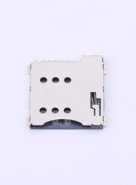HYC13-SIM06-135B SIM卡连接器 自弹式 MicroSIM卡 卡座 SMD