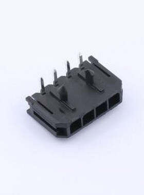 HC-MX3.0-4AW 线对板针座 1x4P 间距:3mm 弯插 弯插,P=3mm