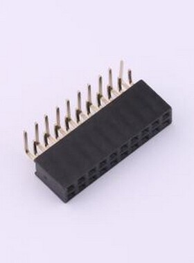 IPCP254F20PB28R 排母 2x10P 间距:2.54mm 弯插 弯插,P=2.54mm