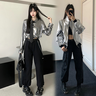 又a又飒一整套爵士舞穿搭一整套嘻哈风kpop街舞现代舞团体演出服