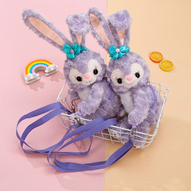 新带路的娃娃新大陆小兔子紫色兔子玩偶星黛拉公仔新埭路实用精致
