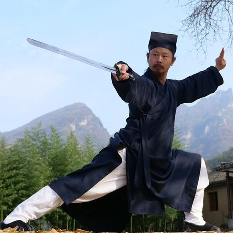 三宝领道士服装男男女道袍