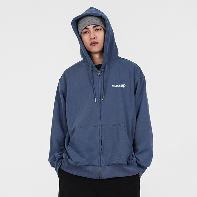 wassup拉链外套运动休闲卫衣