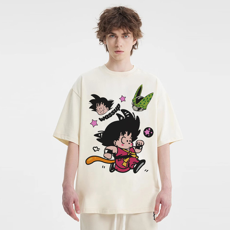 直喷工艺动漫短袖WASSUPHEODS