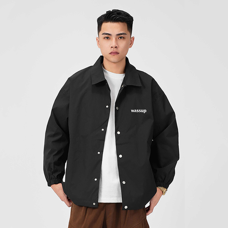 WASSUP工装简约夹克外套男