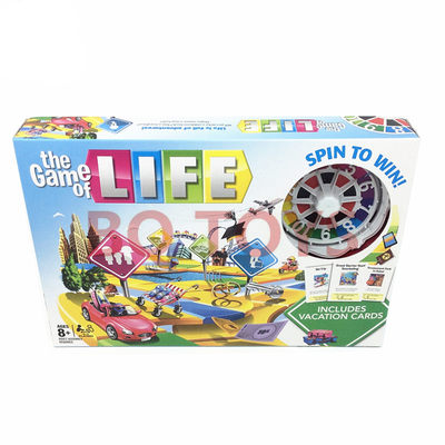 英文桌游thegameoflife2-4人