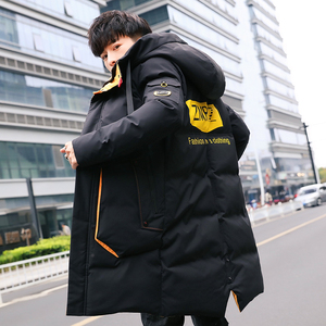 冬季中长款羽绒棉服