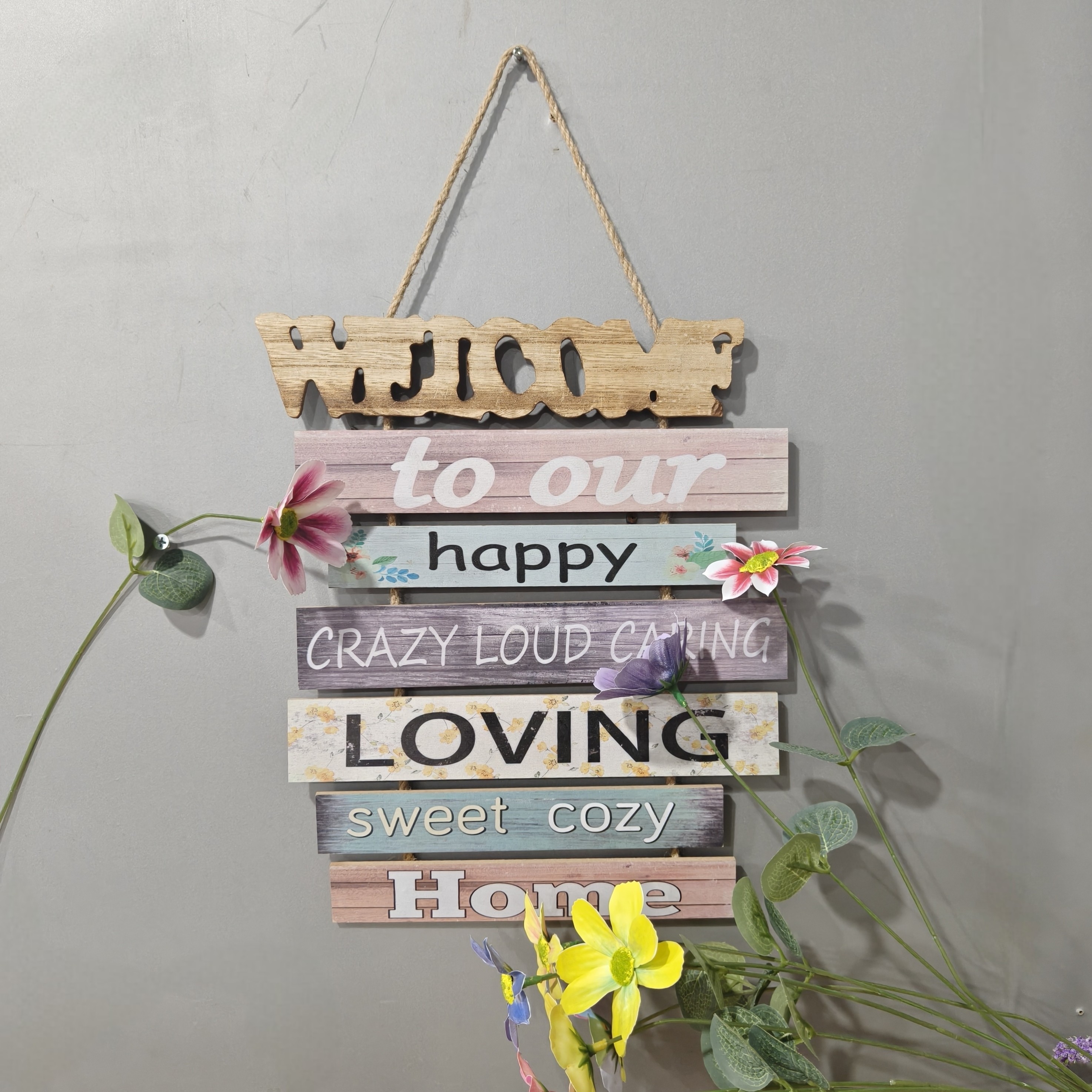 welcome+奶茶店+田园风+装饰挂件