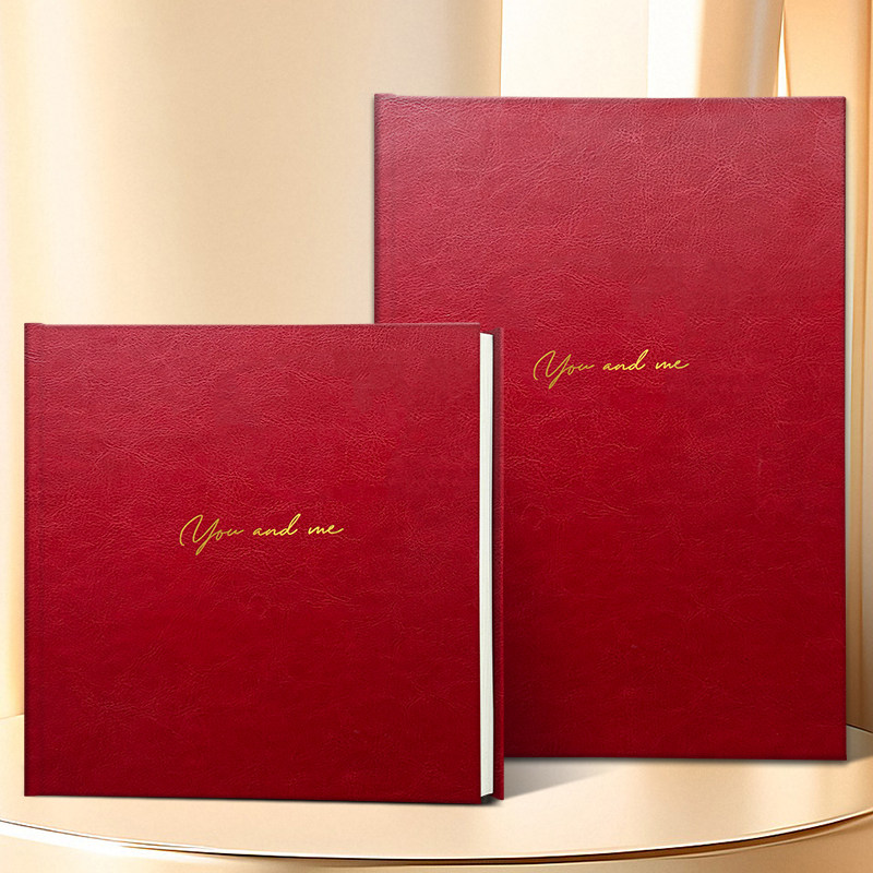 皮面相册高端定制纪念册婚纱室内婚礼照片打印成书相册纪念册制作