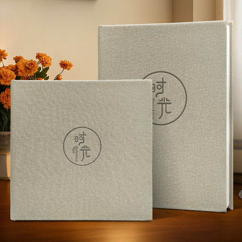 皮面相册照片高端定制纪念册闺蜜写真照片打印成书相册纪念册制作图片