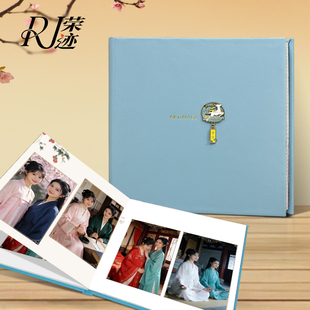 闺蜜写真闺蜜合照皮面相册定制册照片书打印成相册纪念册影集制作