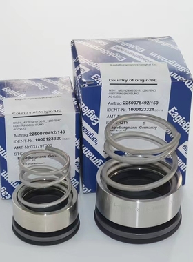 凯泉KQDL/KQDW/KQH泵用BURGMANN/博格曼机械密封MG1/10-50-G60