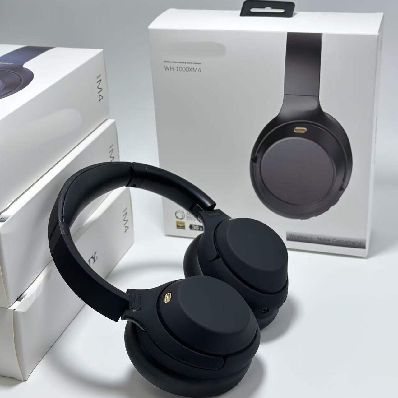 跨境新款WH1000XM4头戴式蓝牙耳机全包耳无线通话降噪运动耳麦