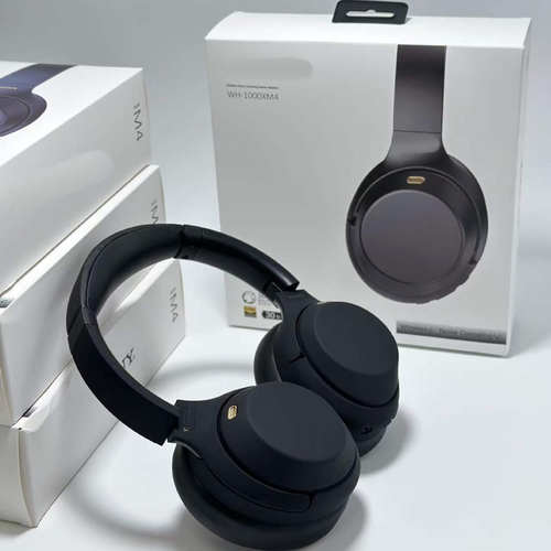 跨境新款WH1000XM4头戴式蓝牙耳机全包耳无线通话降噪运动耳麦