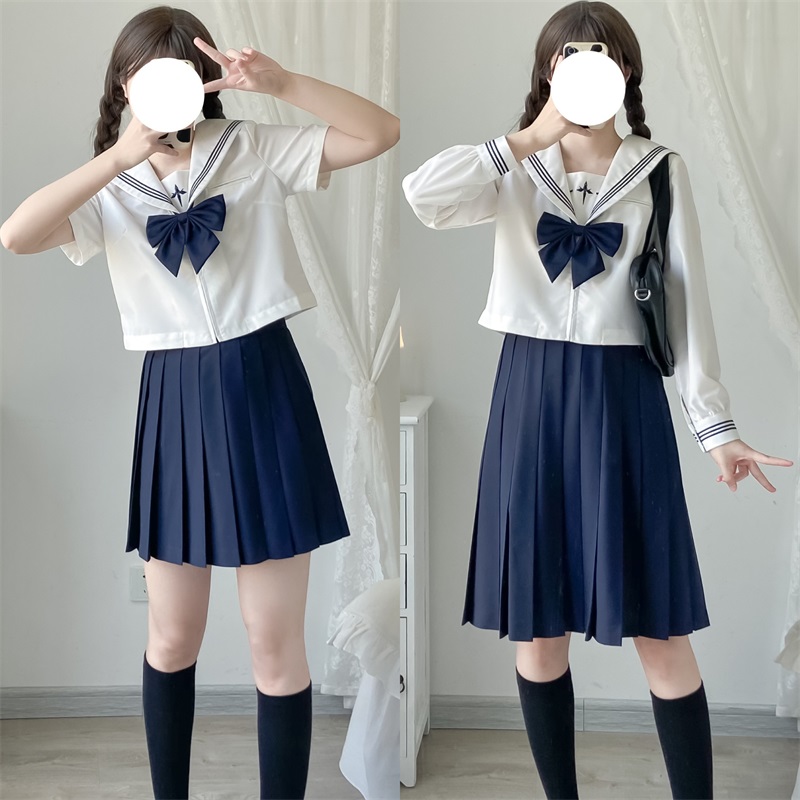 小瑾原创新野日系学院风jk制服