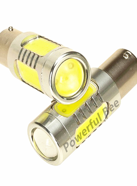 1156/P21W高亮COB 15W常亮爆闪白黄红冰蓝LED汽车日行倒车后雾灯