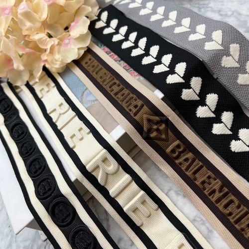 织带凹凸压花压字服装辅料