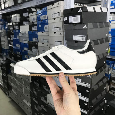Adidas三叶草 K 74 男女经典复古休闲鞋T头鞋板鞋 IG8950 8951