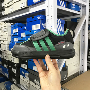 3901 Adidas KJ3899 SKIPPER儿童魔术贴保暖运动休闲鞋 3902 PUFFY