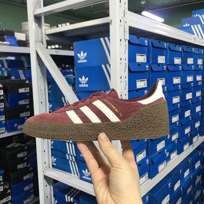 Adidas三叶草MONTREAL 76 男女复刻档案经典运动休闲鞋板鞋JR8371