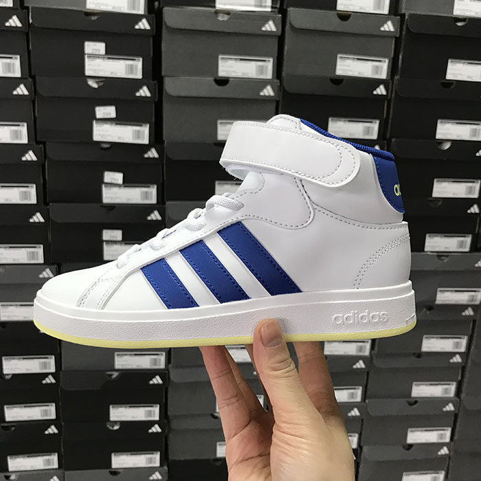 Adidas GRAND COURT MID 儿童中帮运动休闲鞋板鞋 JR2580 2584,运动鞋new,板鞋,淘宝优惠券,粉丝福利购,淘宝优惠卷