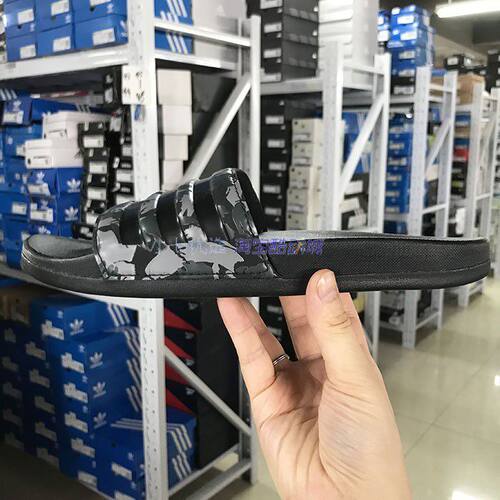 Adidas男女时尚轻便凉拖鞋