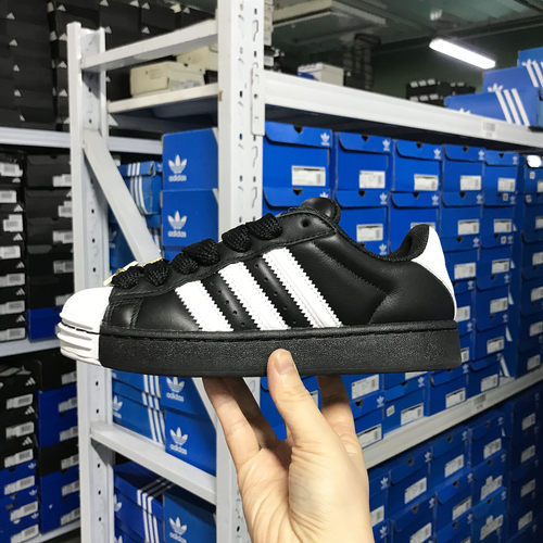 Adidas三叶草 SUPERSTAR ST 男女经典贝壳头板鞋 KI3563 JR7444